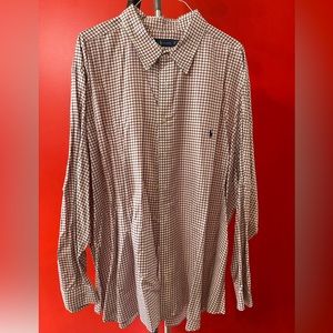 Mens Ralph Lauren Long Sleeve Dress Shirt